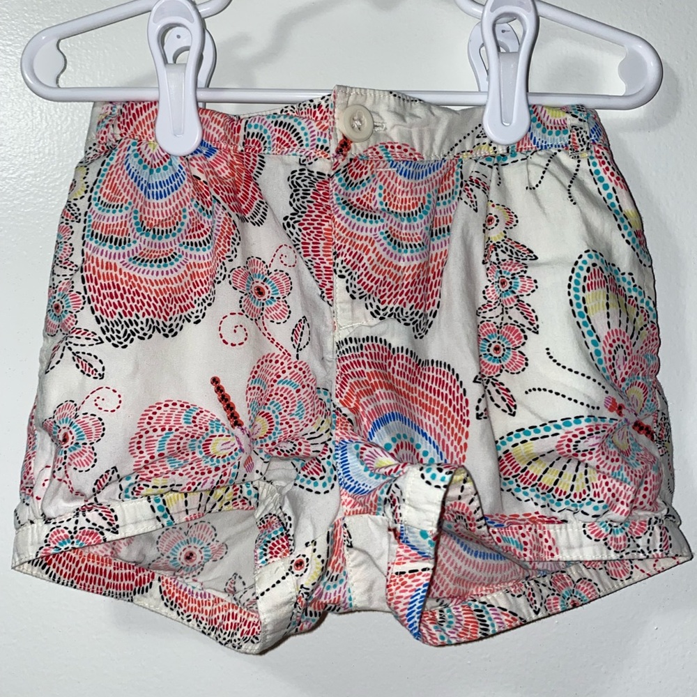 Girls’ Gap Paisley Shorts - size 4T